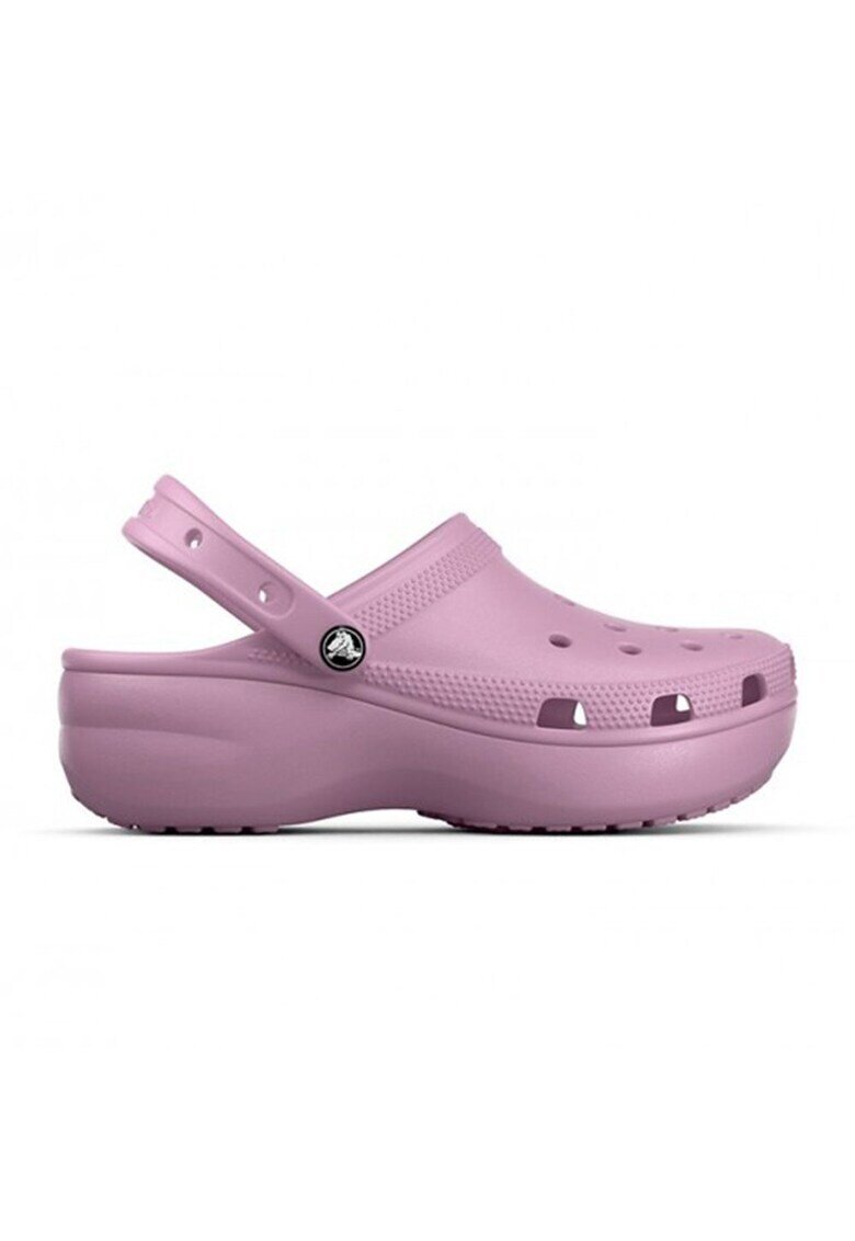 Crocs Saboti Classic Platform W 206750-5BX - Femei - Roz
