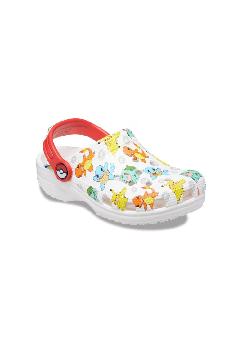 Crocs Saboti Classic Pokemon T - 207754-94S 23561 - Alb