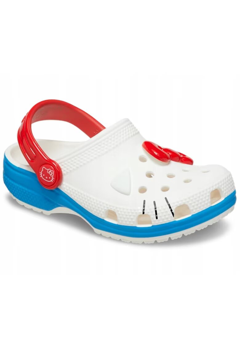 Crocs Saboti Copii - Classic Hello Kitty 209469 Clog - Alb - Alb