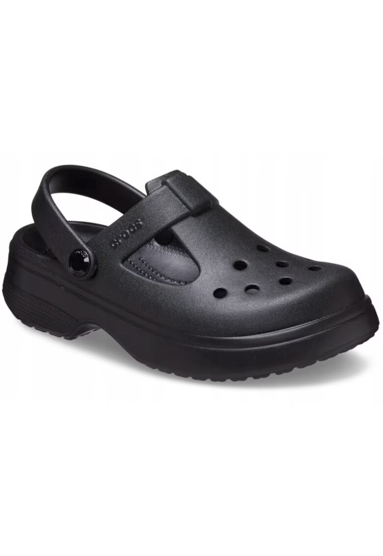 Crocs Saboti Copii - Classic Mary Jane Clog - Negru - Negru