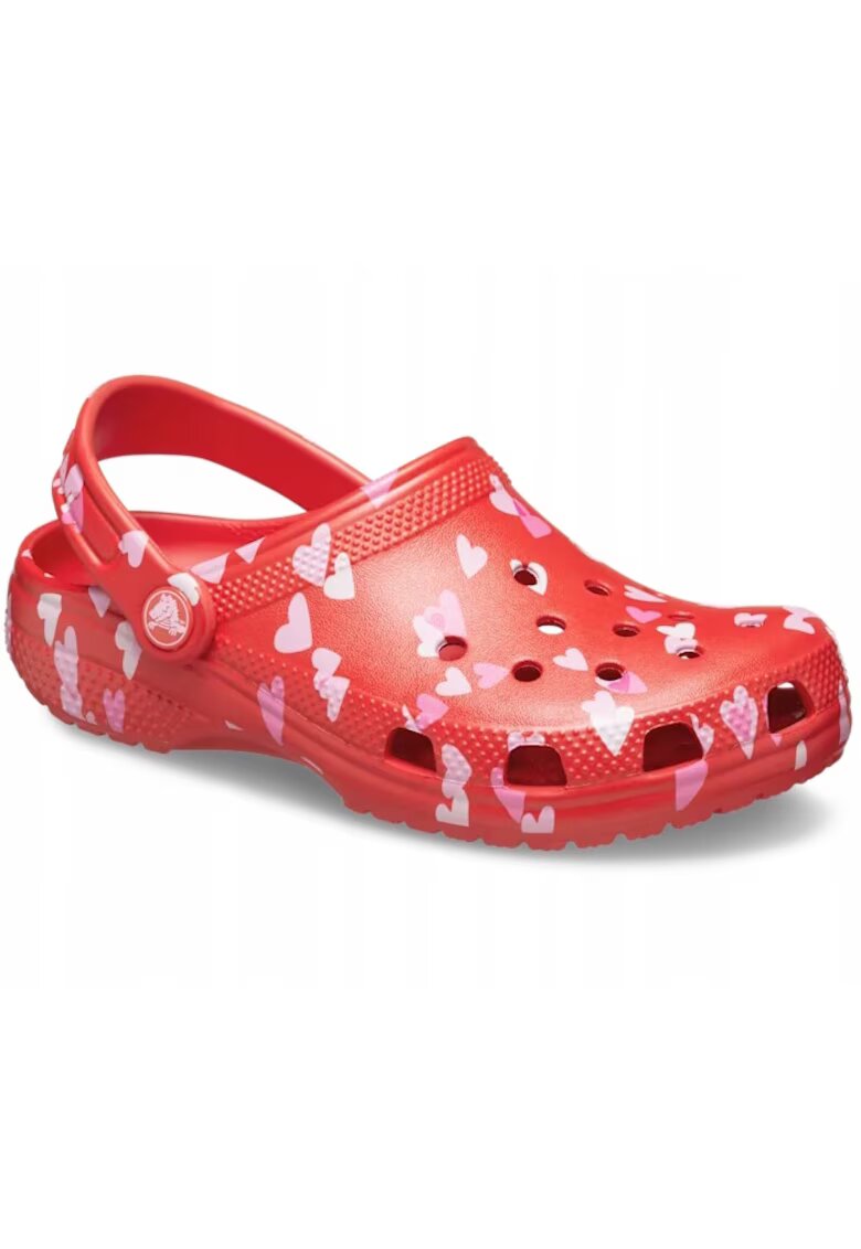 Crocs Saboti Copii - Classic Valentine Day Clog - Rosu - Rosu