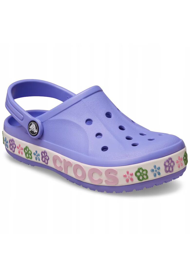 Crocs Saboti Copii Spuma Croslite - Bayaband Flower Band Clog - Violet - Violet