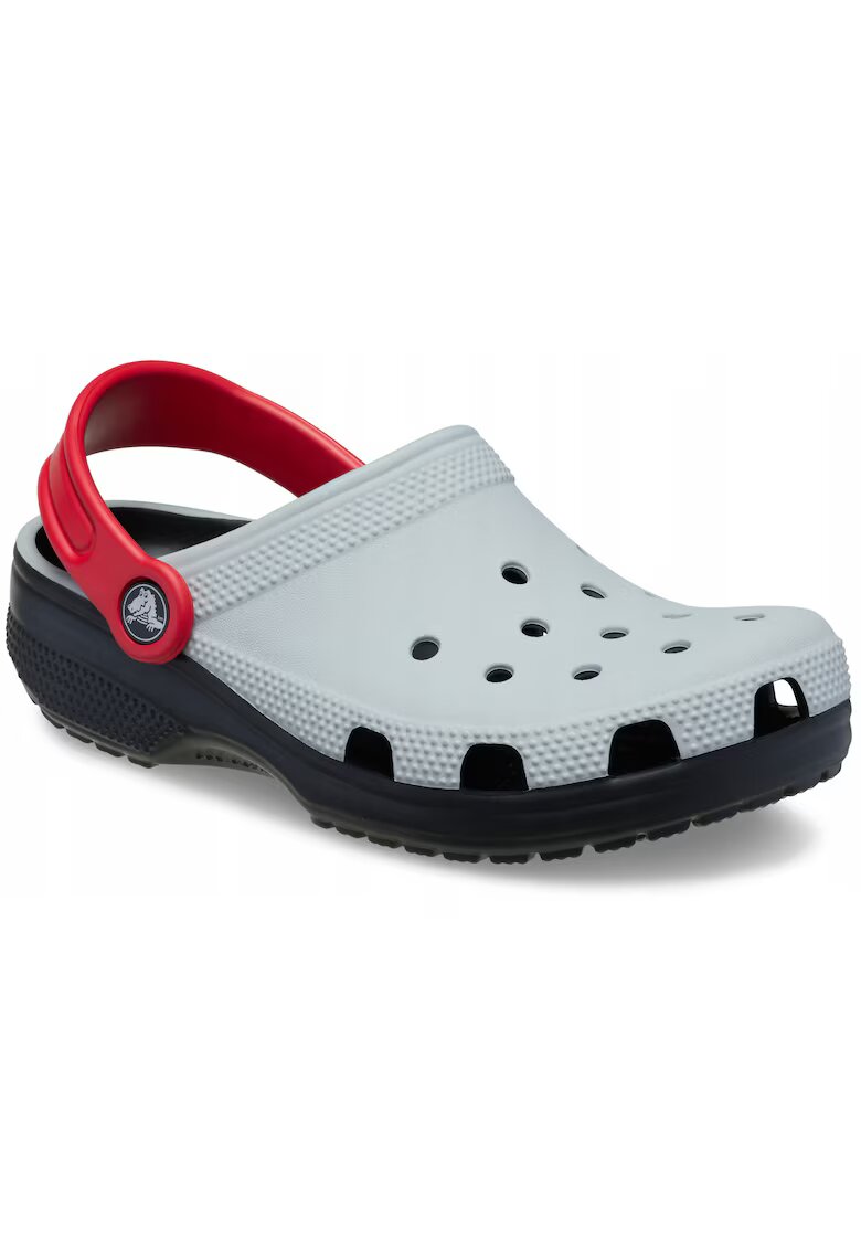 Crocs Saboti Copii Spuma Croslite - Classic Retro Sport Clog - Gri - Gri