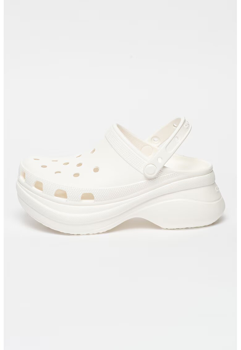 Crocs Saboti Coturn Platforma Femei - Classci Bae 2066302 Clog - Alb - Alb