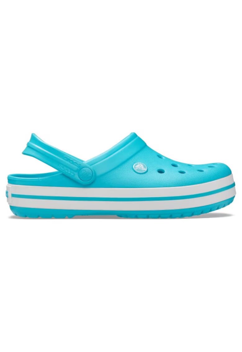 Crocs Saboti Crocband 46-47 EU - M12 US Albastru deschis - Digital Aqua