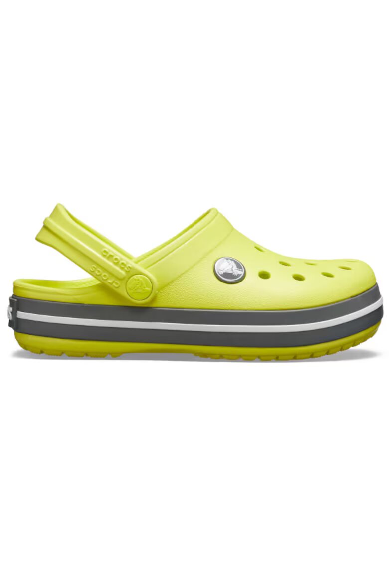 Crocs Saboti Crocband Kids 20-21 EU - C5 US Galben - Citrus/Slate Grey