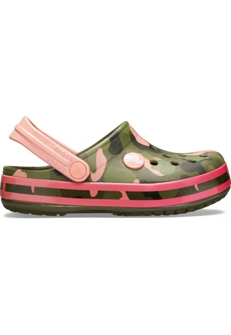 Crocs Saboti Crocband Multi-Graphic Clog - US Pepene galben - Melon - Galben