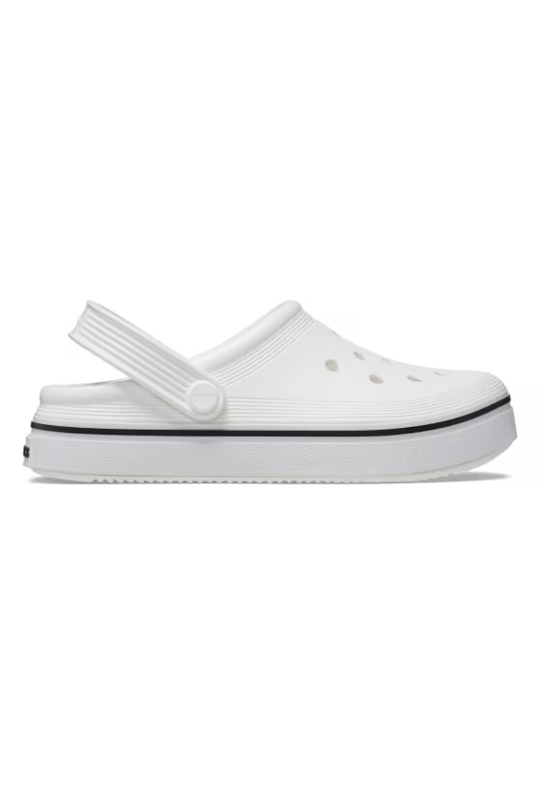 Crocs Saboti Crocband Off Court Clog Kids 29-30 EU - C12 US Alb - White