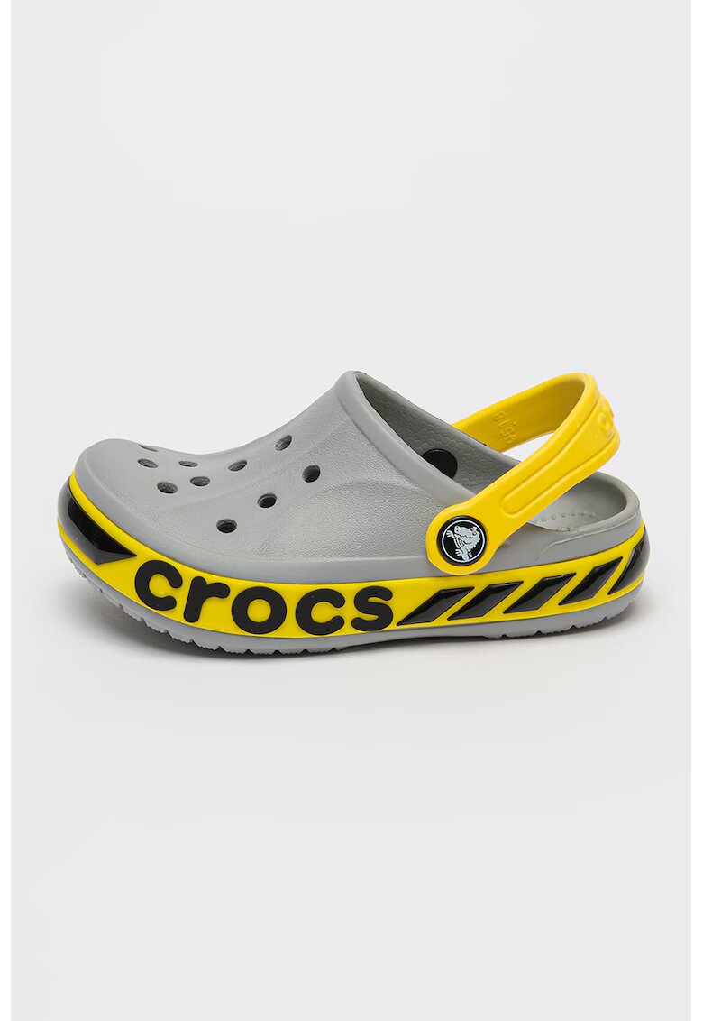 Crocs Saboti cu imprimeu desene animate - Negru/Gri deschis