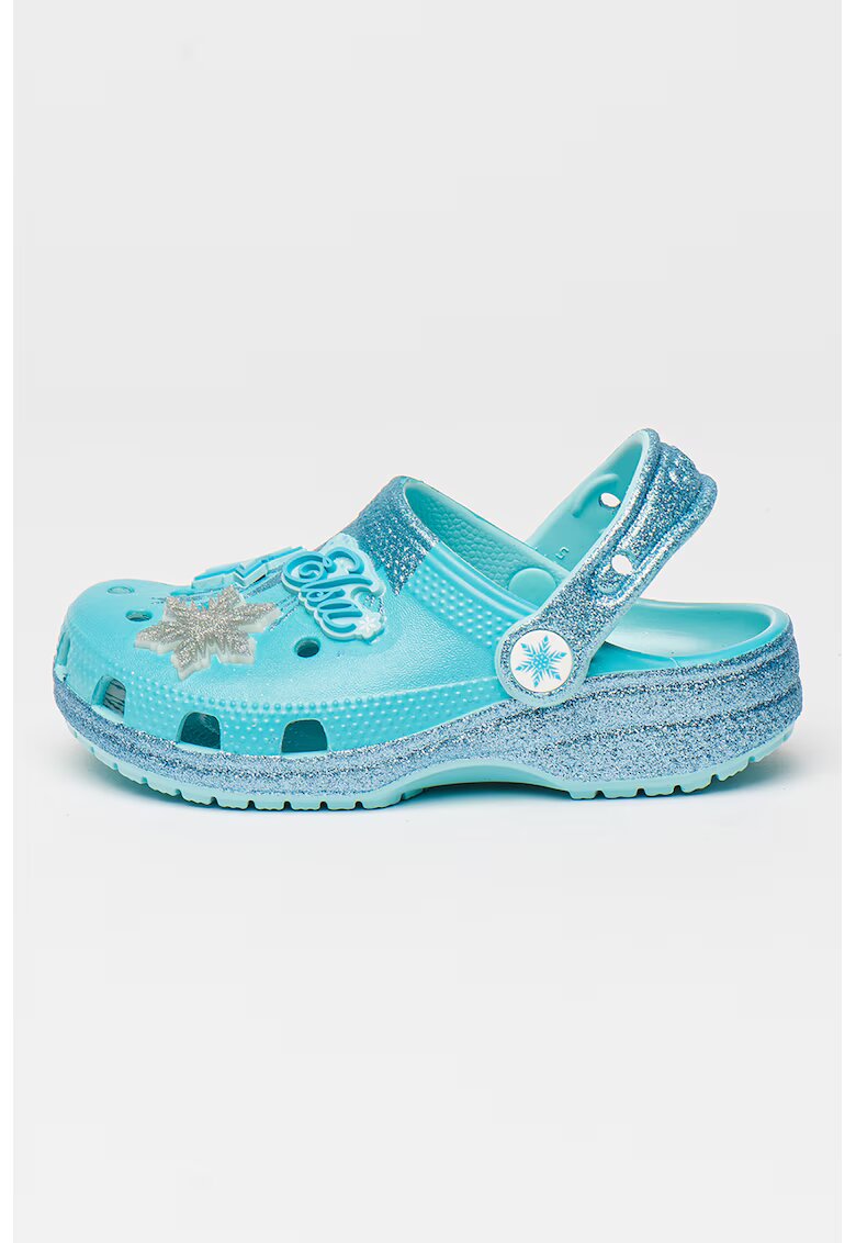 Crocs Saboti cu imprimeu desene animate - Turcoaz