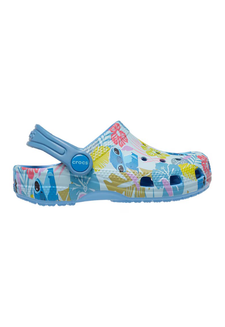 Crocs Saboti cu imprimeu Lilo&Stitch - Multicolor