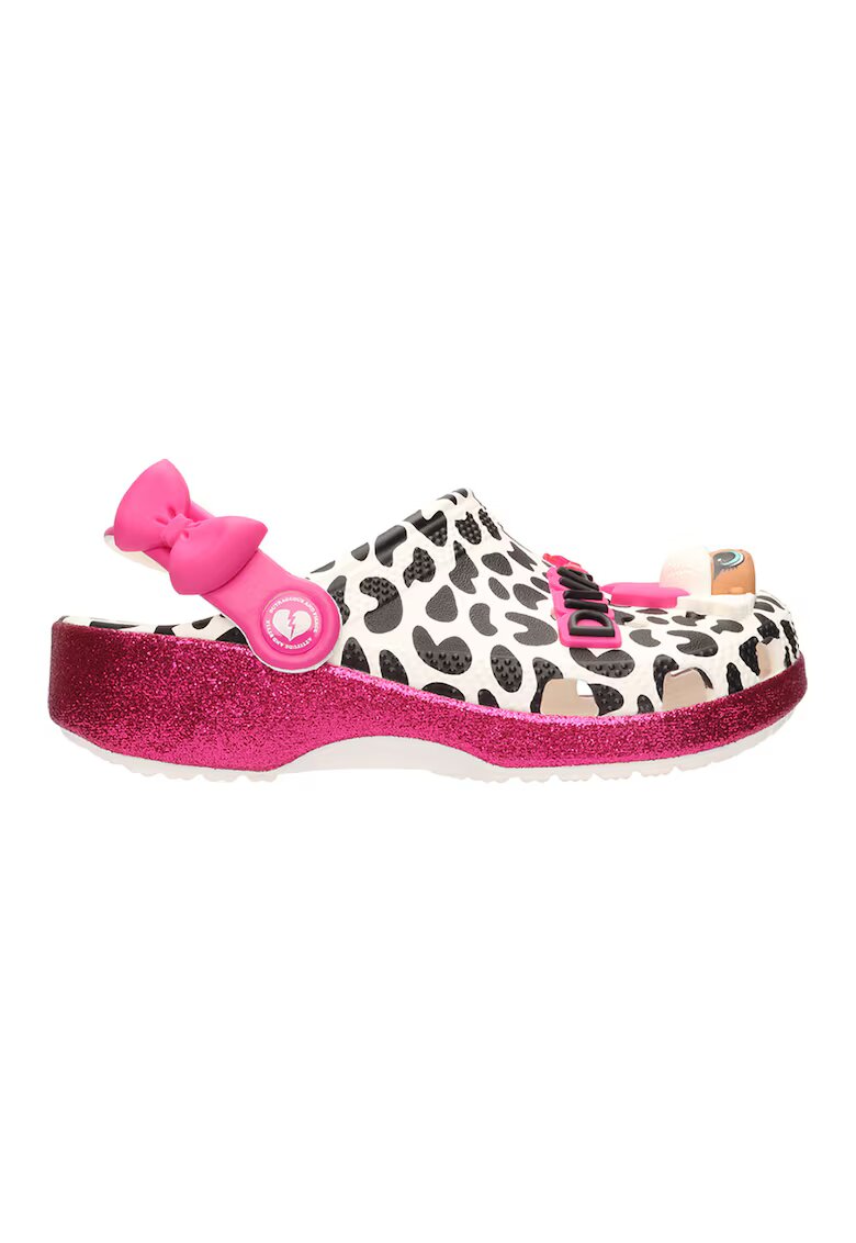 Crocs Saboti cu tematica LOL Surprise - Alb/Negru/Roz