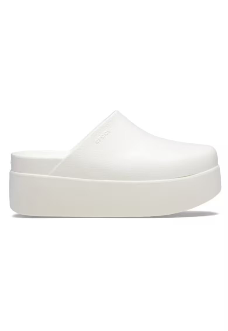 Crocs Saboti Dylan Platform Clog - Alb
