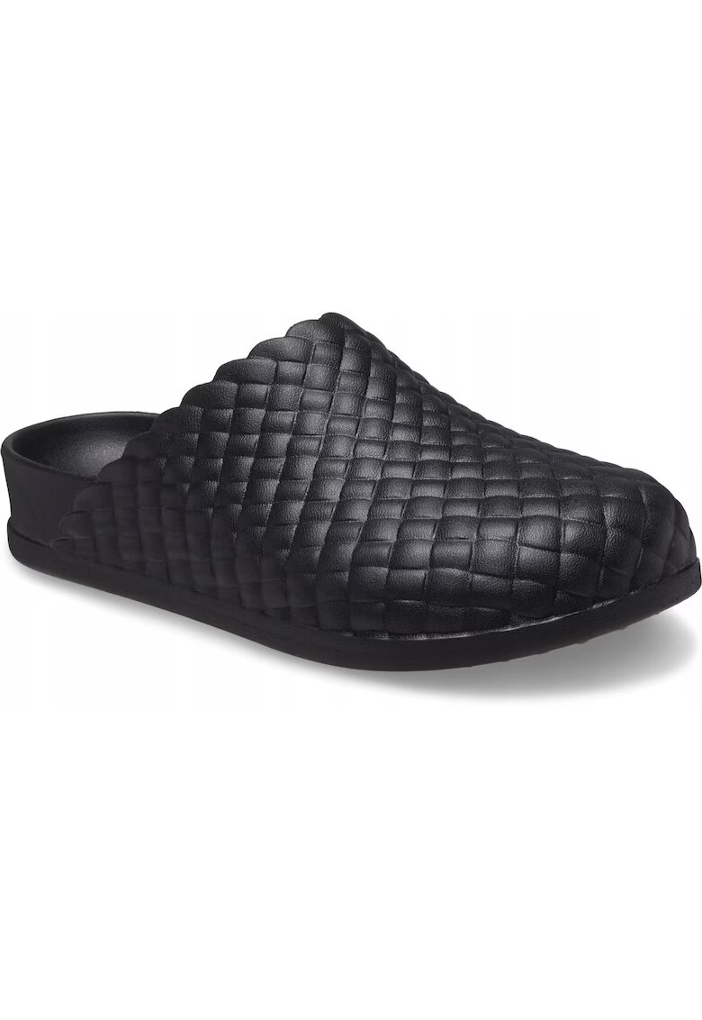 Crocs Saboti Femei - Dylan Woven Texture 209946 Clog - Negru - Negru