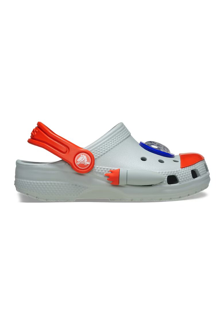 Crocs Saboti flatform Rocket Ship - Rosu/Gri deschis