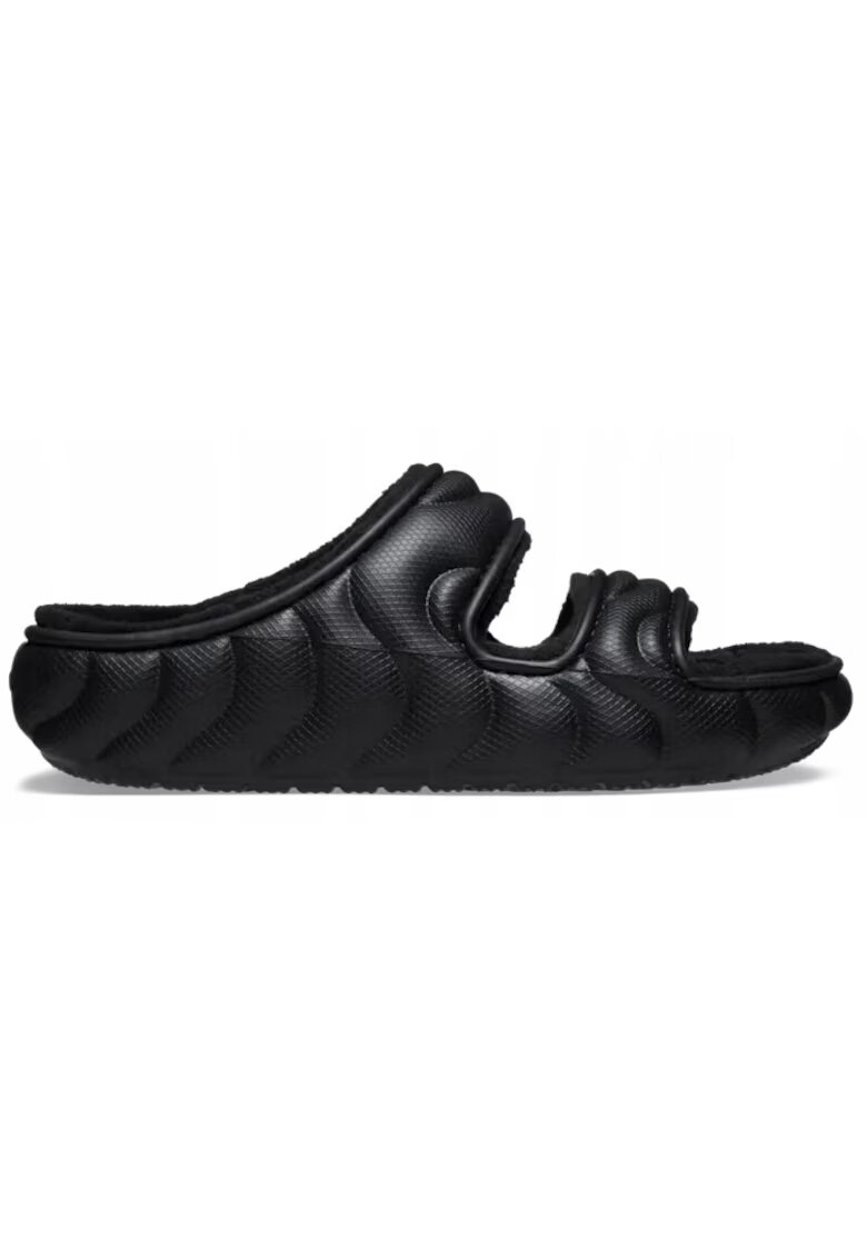 Crocs Saboti izolati Barbati - Classic Cozzy Overpuff 210074 Sandal - Negru - Negru