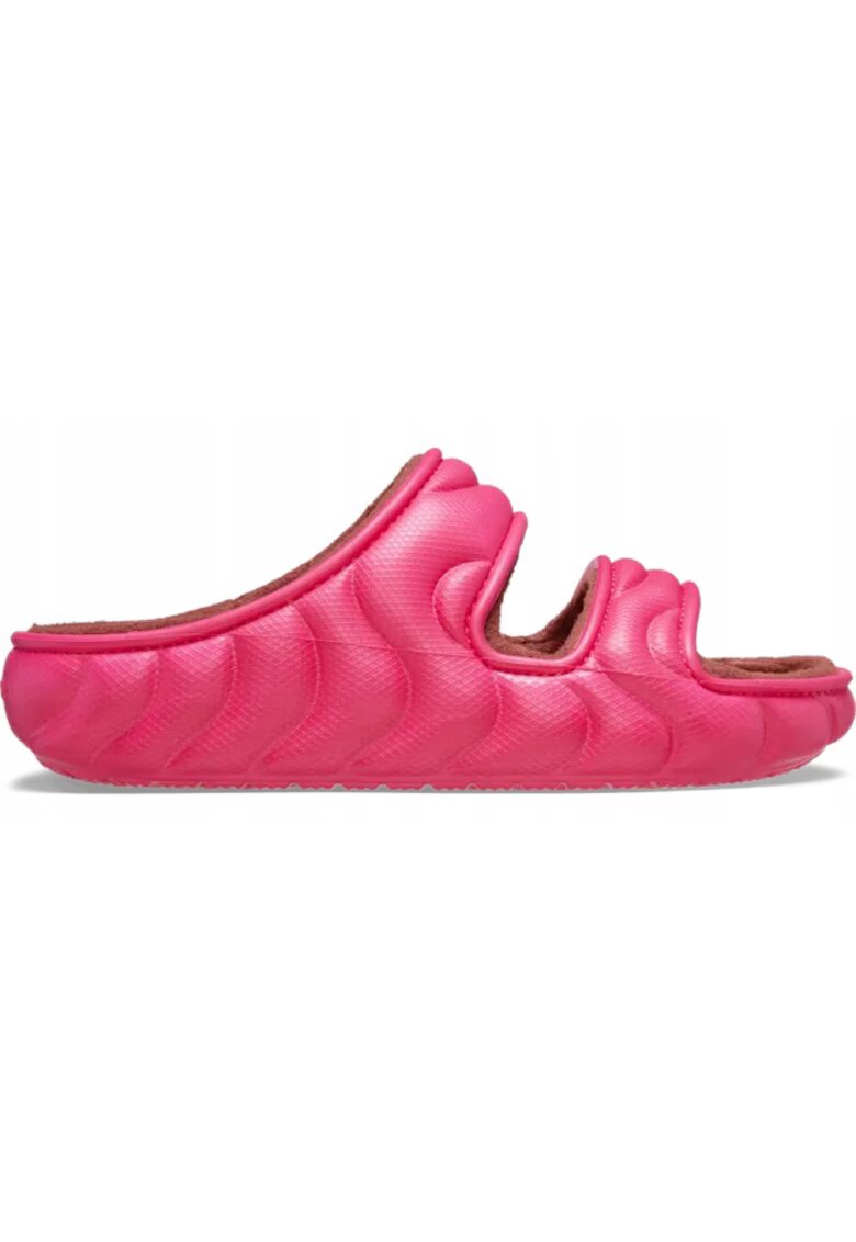 Crocs Saboti izolati Barbati - Classic Cozzy Overpuff 210074 Sandal - Rosu -