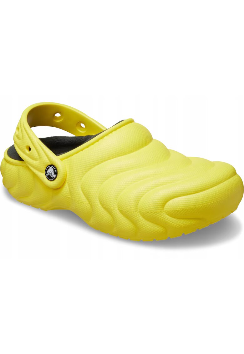 Crocs Saboti Izolati Femei Croslite - Classic Lined Overpuff Clog - Galben - Galben