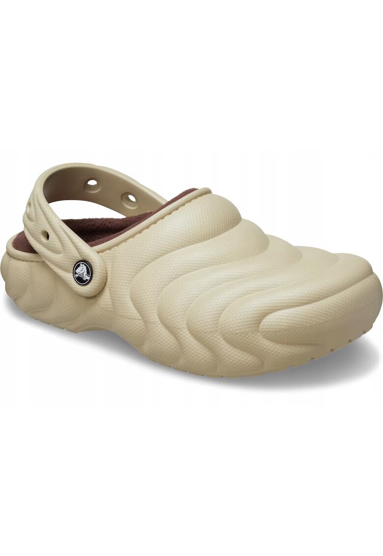 Crocs Saboti Izolati Femei Croslite - Classic Lined Overpuff Clog - Maro - Maro