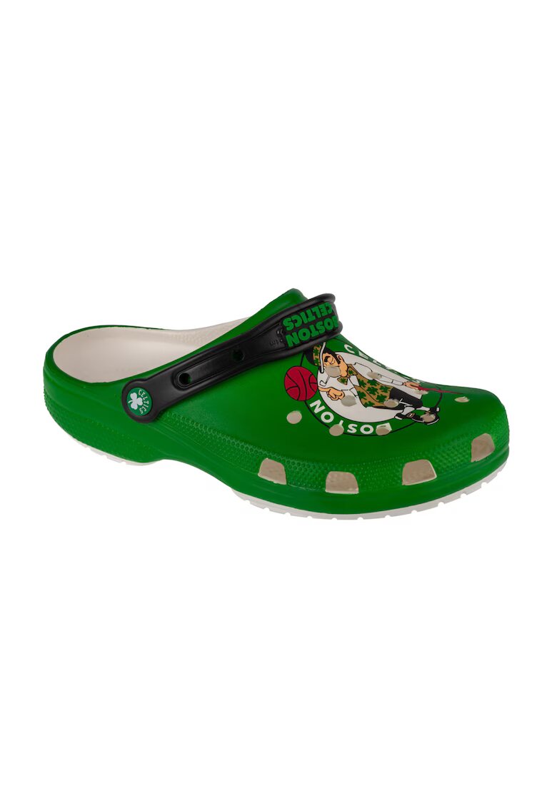 Crocs Saboti pentru barbati - Classic NBA Boston Celtics Clog 209442 - Verde