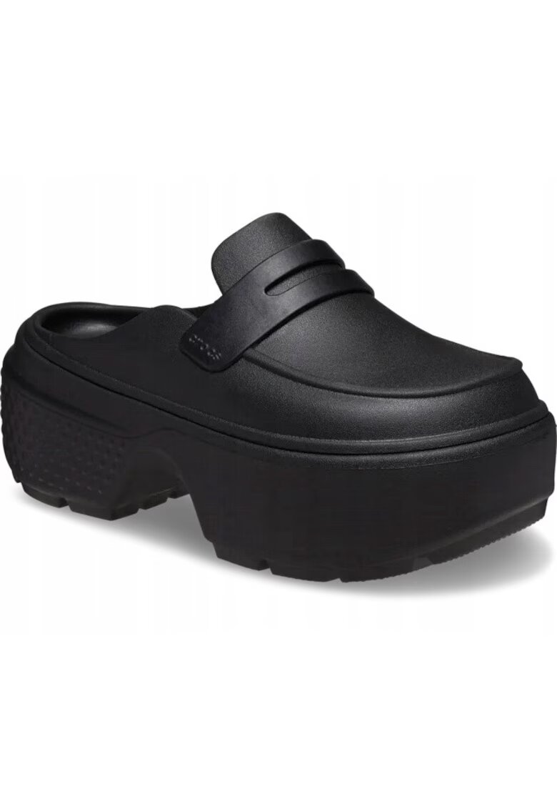 Crocs Saboti Platforma Femei - Loafer 209937 Clog - Negru - Negru