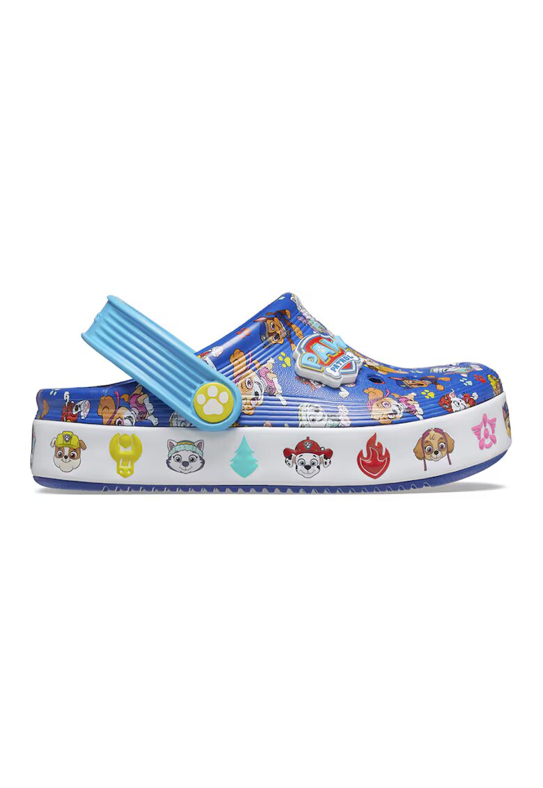 Crocs Saboti slingback cu imprimeu Paw Patrol - Multicolor