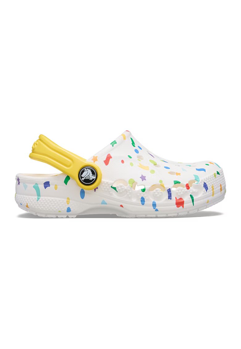 Crocs Saboti slingback cu model Baya - Alb