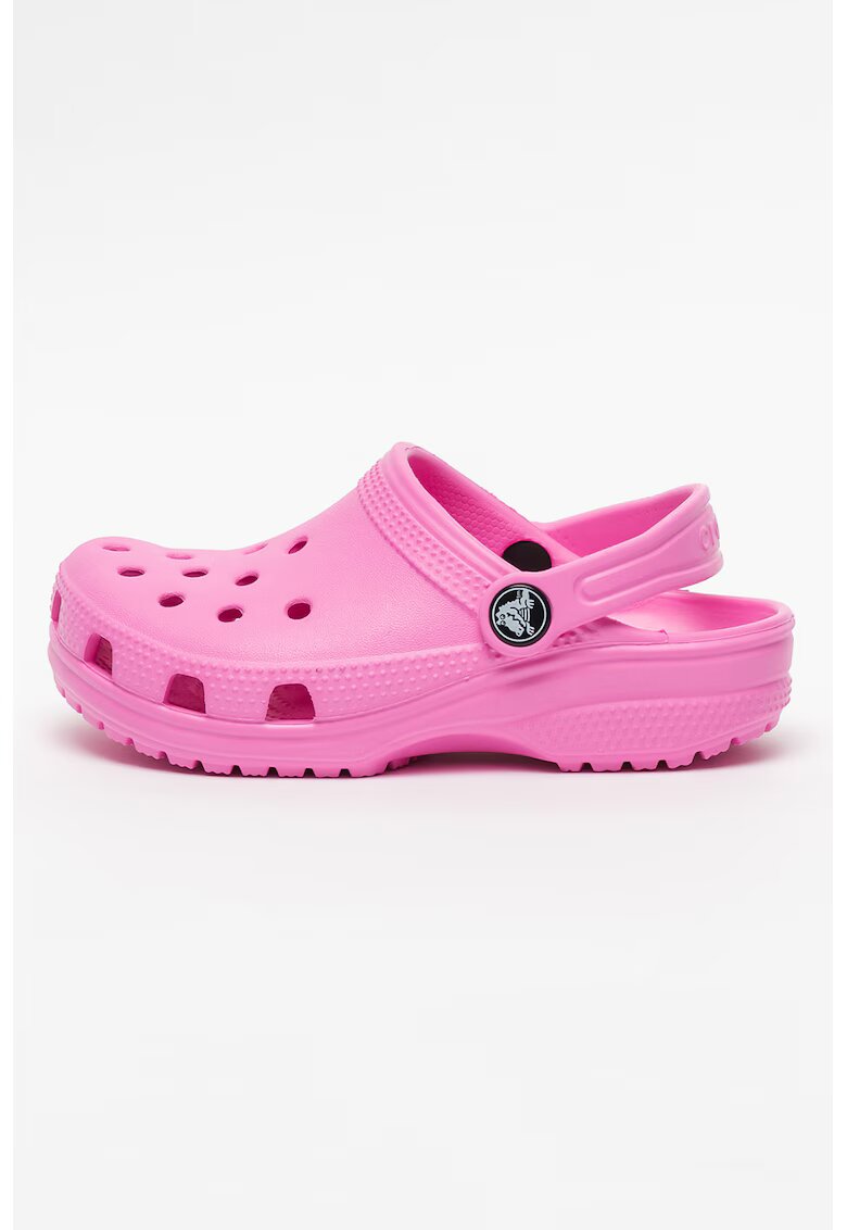 Crocs Saboti slingback cu perforatii Classic - Roz