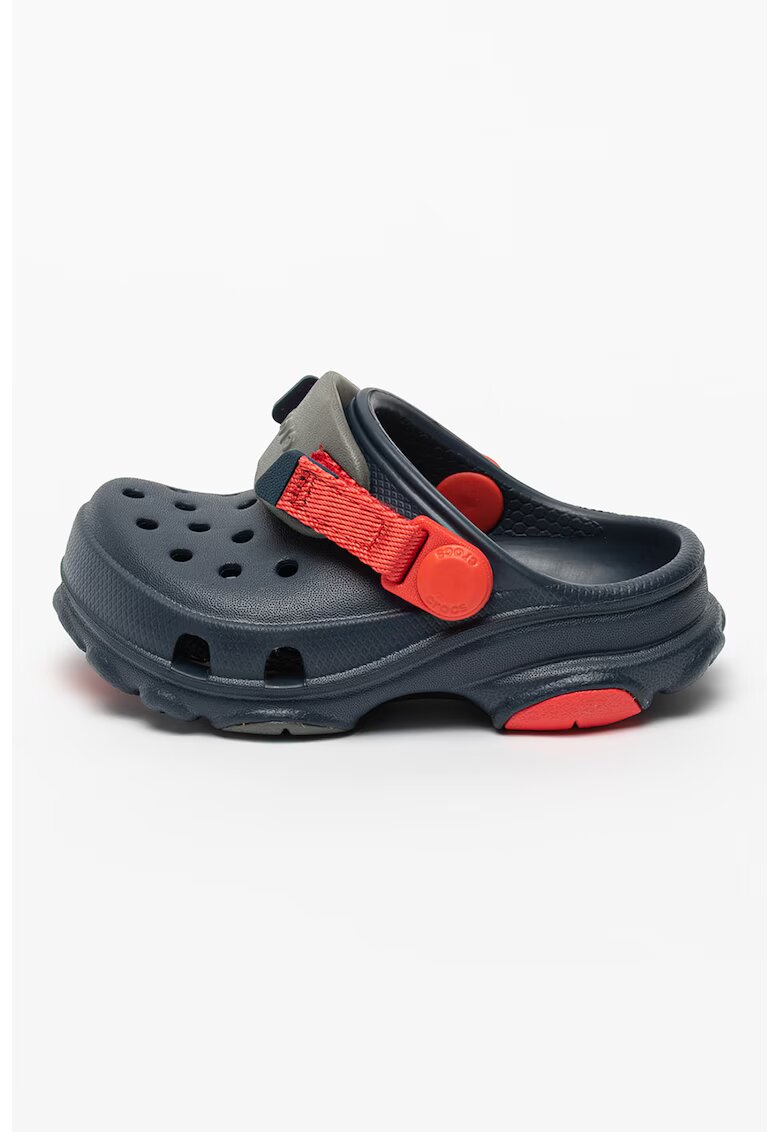 Crocs Saboti slingback cu perforatii - Rosu/Albastru ultramarin