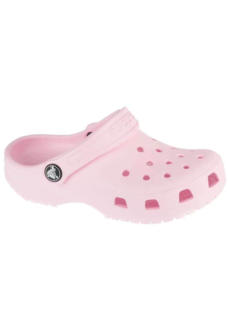 Crocs Saboti slingback de cauciuc - Classic Clog Kids 206991 - Roz