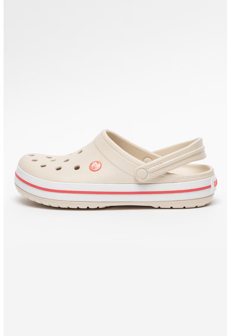 Crocs Saboti slingback unisex relaxed fit Crocband234 - Alb murdar