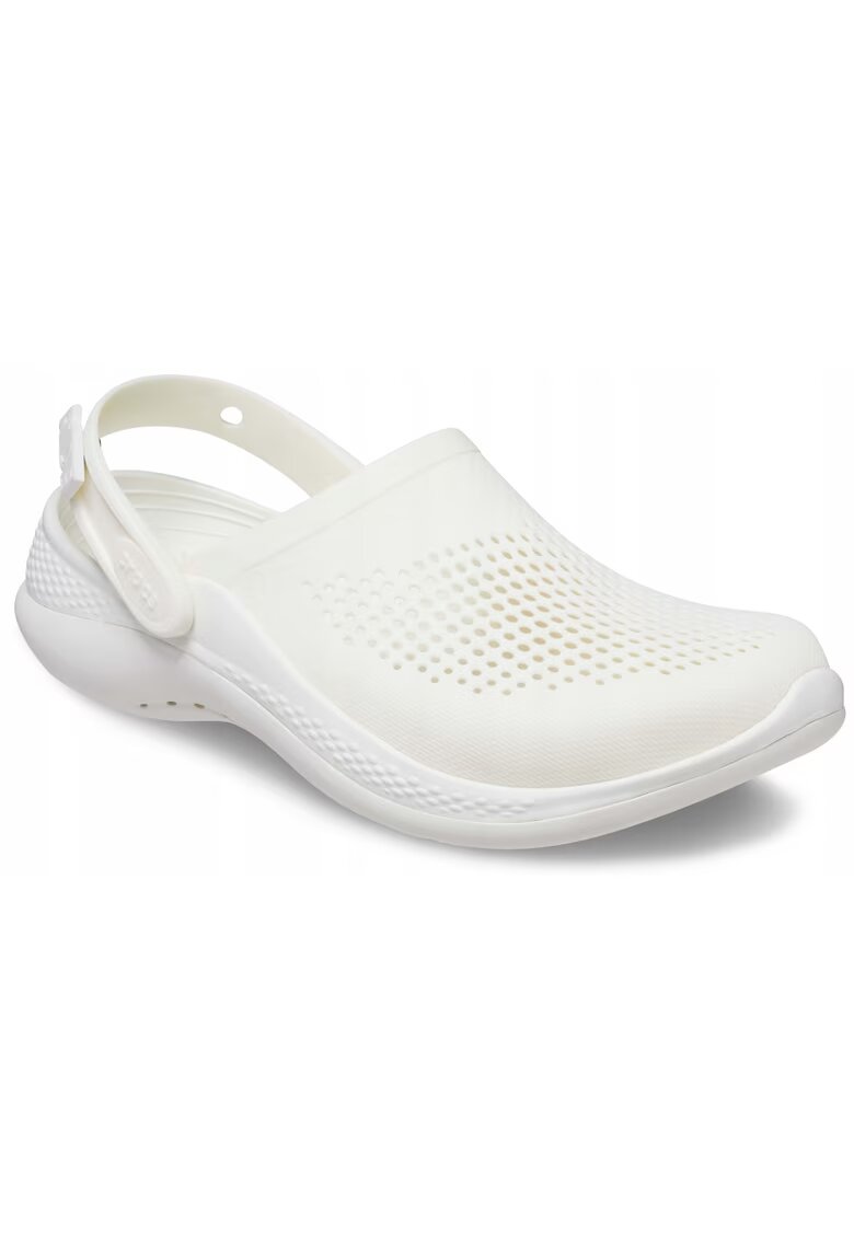 Crocs Saboti Sport - Model Literide Clog - Alb