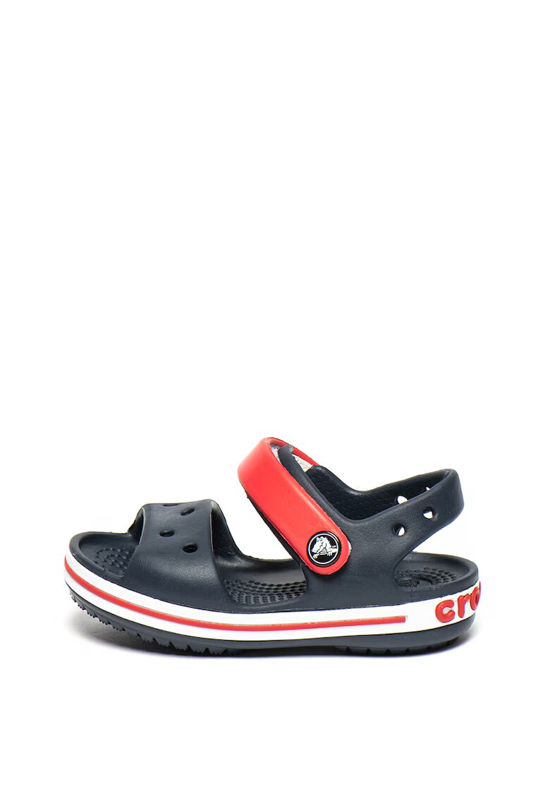 Crocs Sandale relaxed fit cu velcro - Negru/Rosu - Rosu/Negru