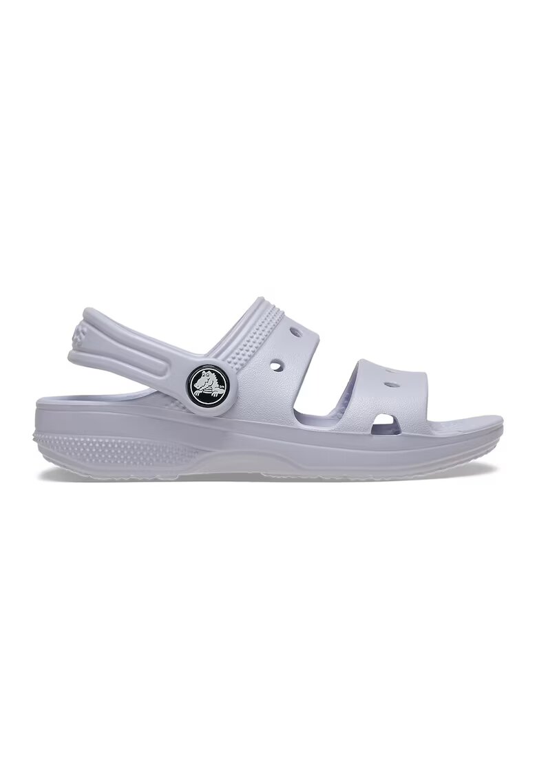 Crocs Sandale slingback cu model uni - Lila