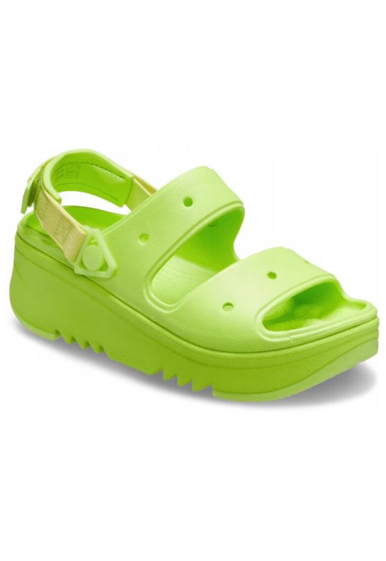 Crocs Sandale wedge unisex cu velcro Hiker Xscape - Verde