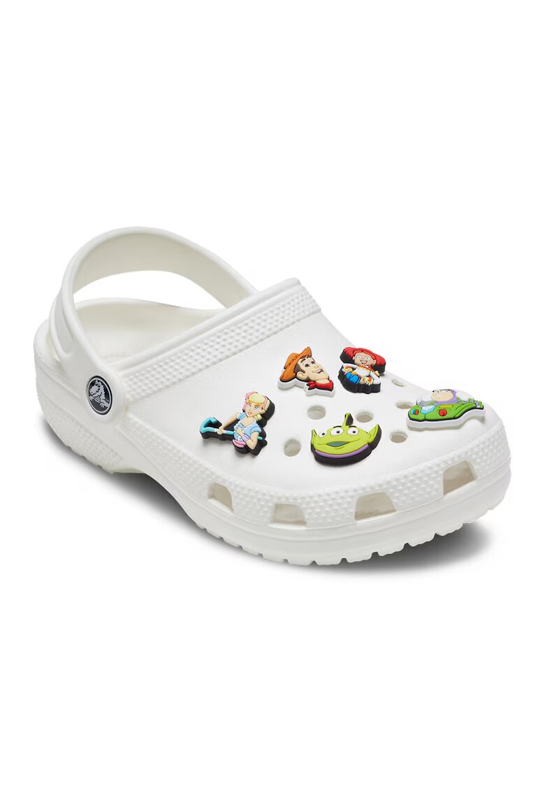 Crocs Set de talismane Toy Story Jibbitz™ - 5 piese - Rosu/Verde/Albastru