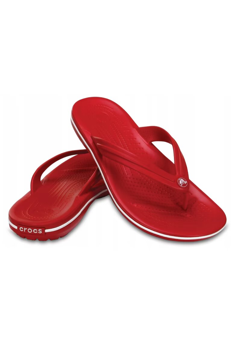 Crocs Slapi barbati - ™ Crocband Flip - Material sintetic - Rosu
