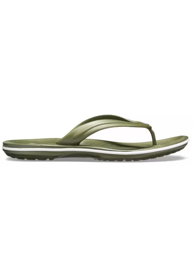 Crocs Slapi Crocband Flip 36-37 EU - M4/W6 US Verde - Army Green/White