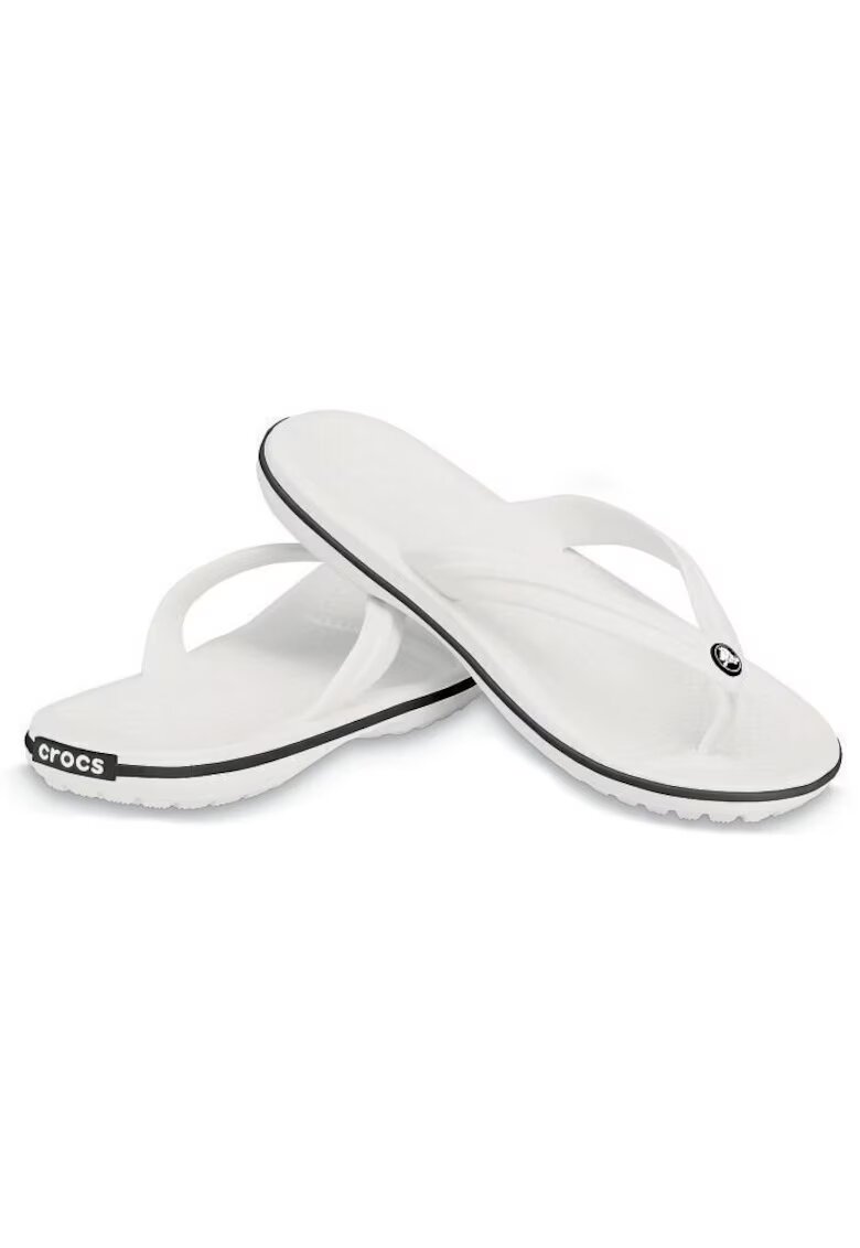 Crocs Slapi Crocband Flip 48-49 EU - M13 US Alb - White