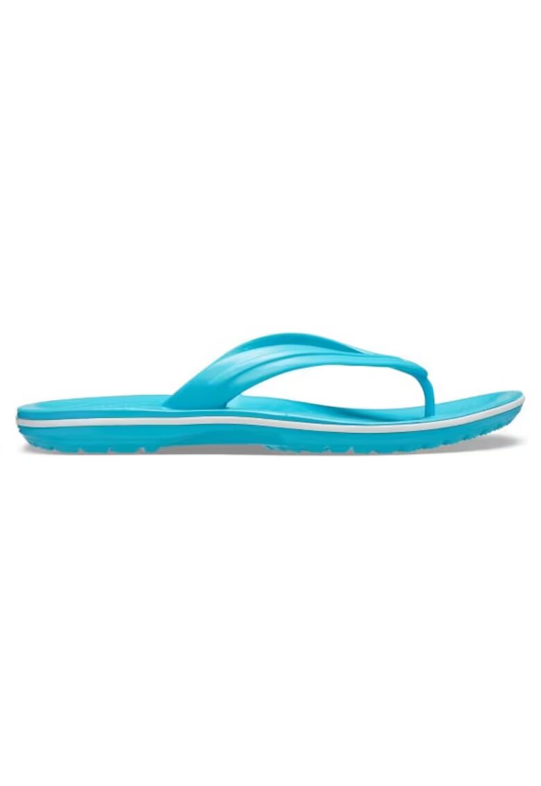 Crocs Slapi Crocband Flip - US Albastru deschis - Digital Aqua - Alb