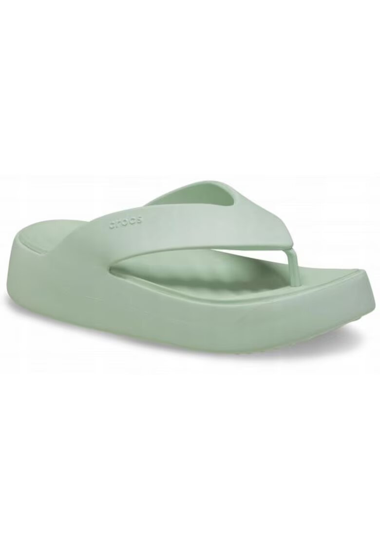 Crocs Slapi Femei - Gataway Platform 209410 Flip - Roz -