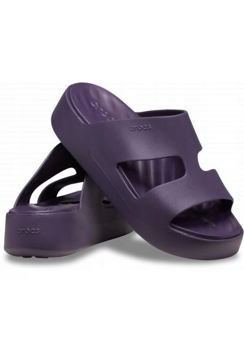 Crocs Slapi Femei - Getaway Platform 209409 Strap - Violet - Violet