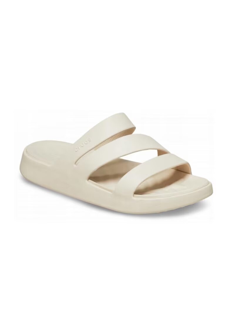 Crocs Slapi Femei - Getaway Strappy 209587 - Bej - Bej