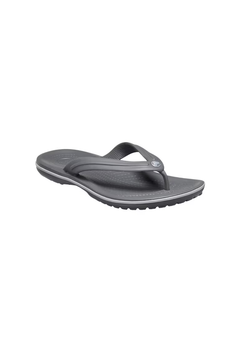 Crocs Slapi Flip - Gri - material sintetic - pentru femei