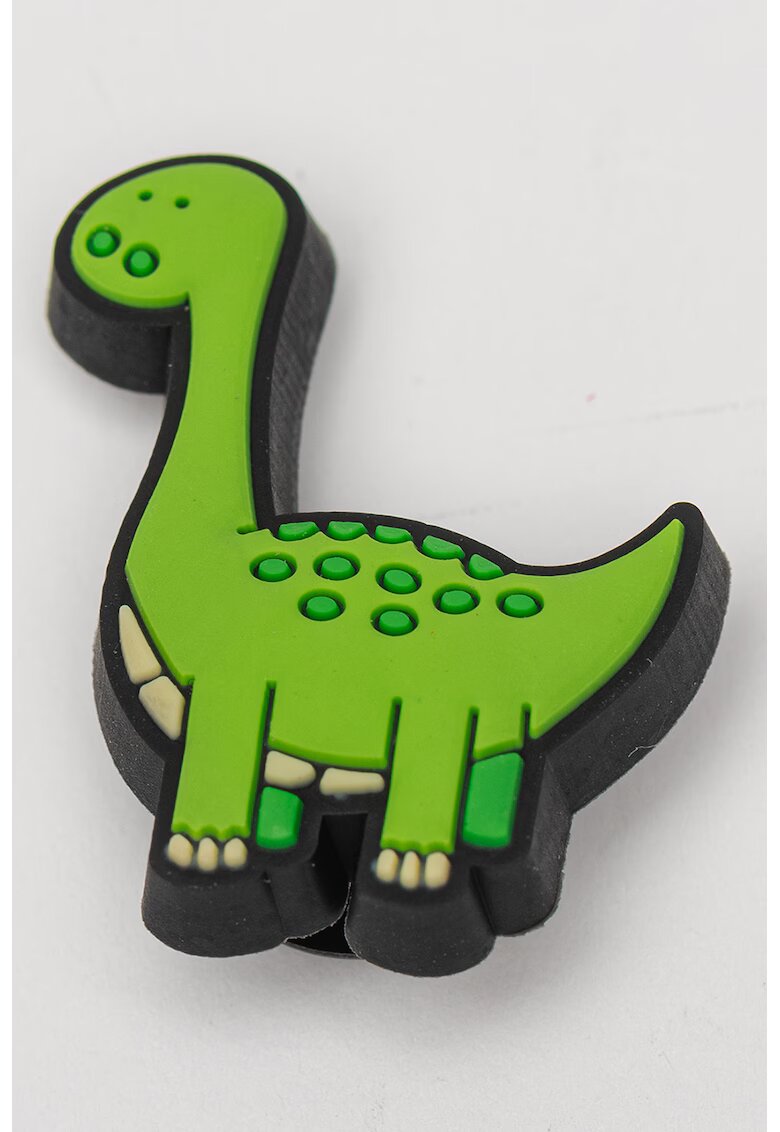 Crocs Talisman cu design dinozaur - pentru saboti - Verde deschis