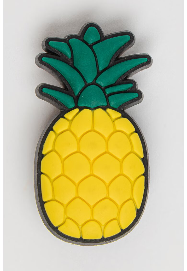 Crocs Talisman cu model cu ananas Jibbitz™ - Verde/Galben