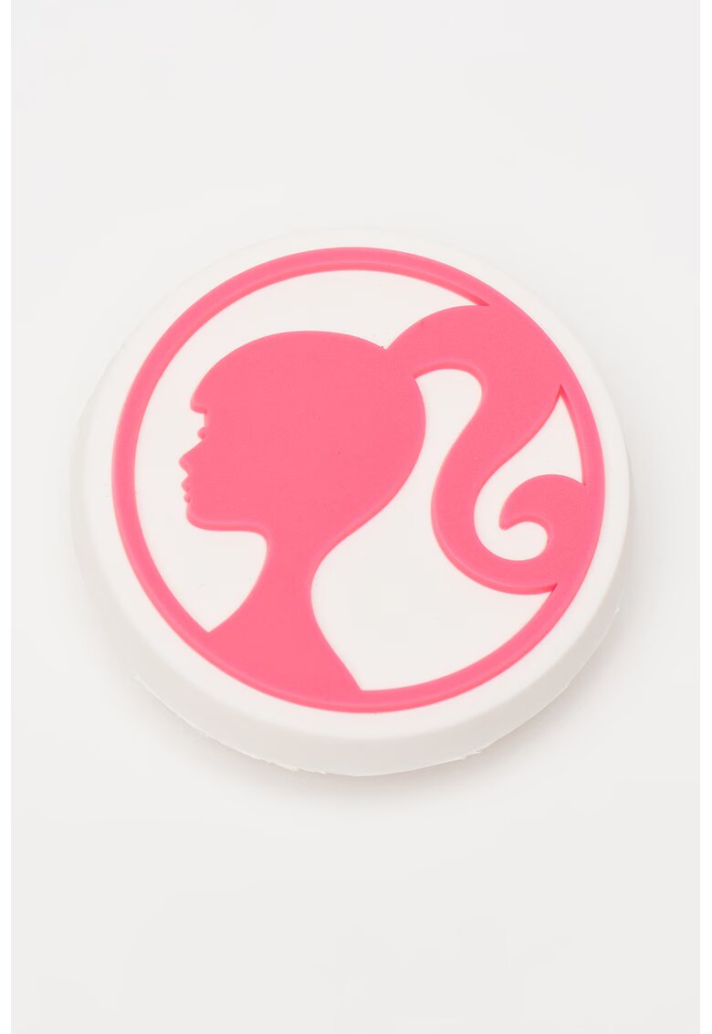 Crocs Talisman pentru saboti Jibbitz Barbie - Alb/Roz deschis