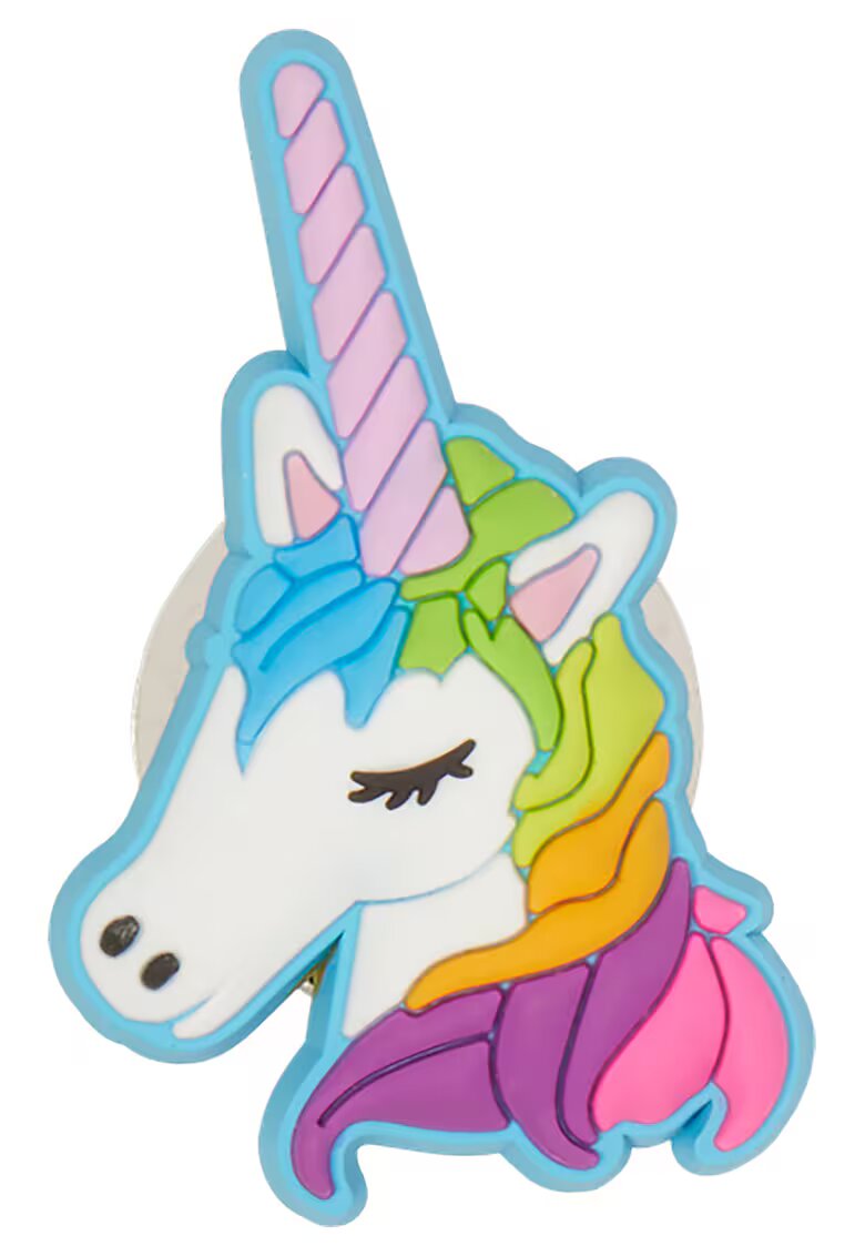 Crocs Talisman unicorn - pentru saboti Jibbitz - Multicolor