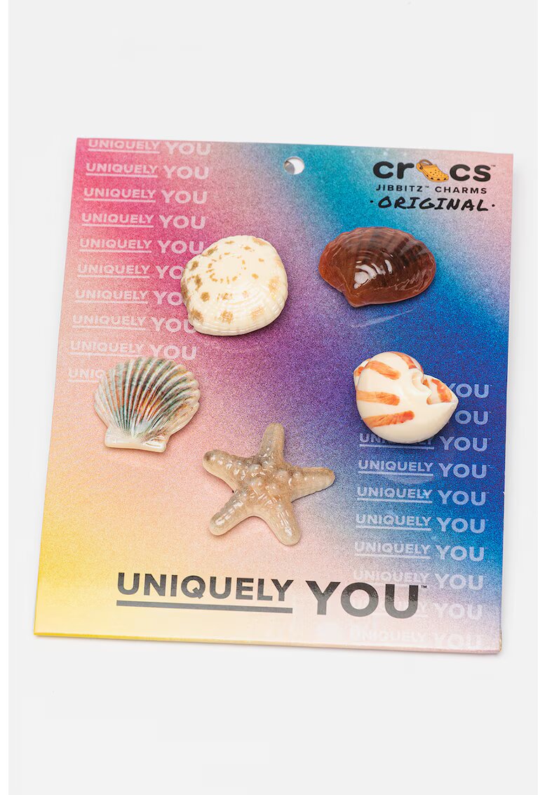 Crocs Talismane cu design scoica - pentru saboti - Multicolor
