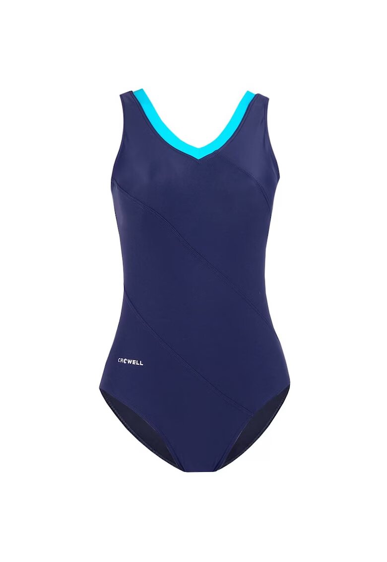 CROWELL Costum de baie dama - Poliamida/Elastan - Albastru -